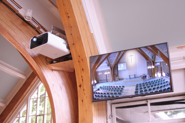 Church video and audio system for Church in Surrey