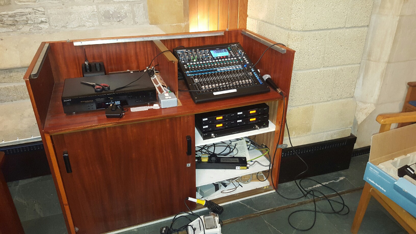 Church sound system upgrades in Bournemouth, Dorset